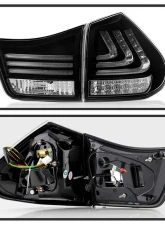 Spyder Auto Black LED Taillights for Lexus RX350 2007-2009, ALT-YD-LRX04-LED-BK                                     - ALT-YD-LRX04-LED-BK - Image 2