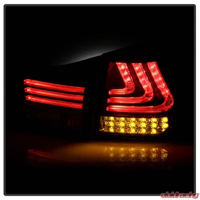 Spyder Auto Black LED Taillights for Lexus RX350 2007-2009, ALT-YD-LRX04-LED-BK - ALT-YD-LRX04-LED-BK
