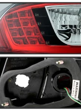 Spyder Auto 4-Door LED Black Tail Lights for Mazda 6 2003-2005, ALT-YD-M603-LED-BK                                     - ALT-YD-M603-LED-BK - Image 3