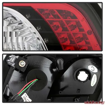 Spyder Auto 4-Door LED Black Tail Lights for Mazda 6 2003-2005, ALT-YD-M603-LED-BK - ALT-YD-M603-LED-BK