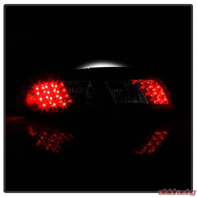 Spyder Auto 4-Door LED Black Tail Lights for Mazda 6 2003-2005, ALT-YD-M603-LED-BK - ALT-YD-M603-LED-BK