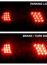 Spyder Auto 4-Door LED Black Tail Lights for Mazda 6 2003-2005, ALT-YD-M603-LED-BK                                     - ALT-YD-M603-LED-BK - Image 9