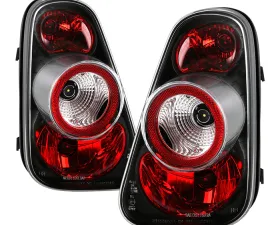 Spyder Auto Altezza Black Tail Lights Mini Cooper 2002-2005