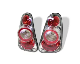 Spyder Auto Altezza Chrome Tail Lights Mini Cooper 2002-2005