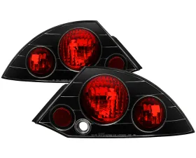 Spyder Auto Altezza Black Tail Lights for Mitsubishi Eclipse 2000-2005