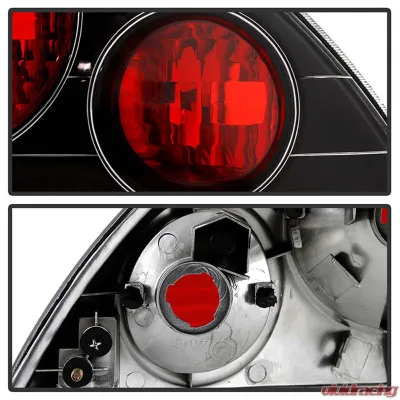 Spyder Auto Altezza Black Tail Lights for Mitsubishi Eclipse 2000-2005 - ALT-YD-ME00-BK