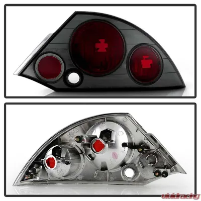 Spyder Auto Smoke Euro Style Taillights for Mitsubishi Eclipse 2000-2002 - ALT-YD-ME00-SM