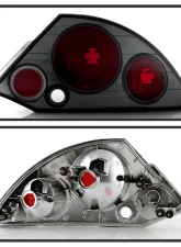 Spyder Auto Smoke Euro Style Taillights for Mitsubishi Eclipse 2000-2002                                     - ALT-YD-ME00-SM - Image 2