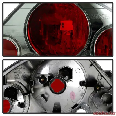 Spyder Auto Smoke Euro Style Taillights for Mitsubishi Eclipse 2000-2002 - ALT-YD-ME00-SM