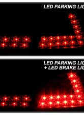 Spyder Auto LED Black Tail Lights for Mitsubishi Lancer Evo X 2008-2009                                     - ALT-YD-MITEVO1008-LED-BK - Image 11