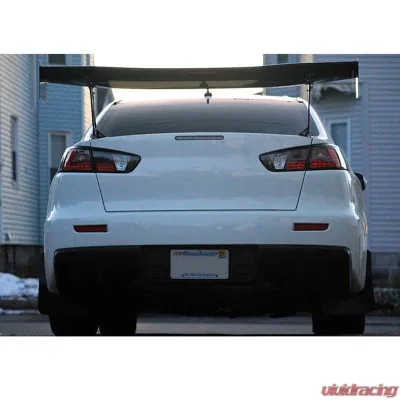 Spyder Auto LED Black Tail Lights for Mitsubishi Lancer Evo X 2008-2009 - ALT-YD-MITEVO1008-LED-BK