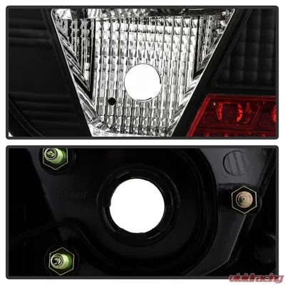 Spyder Auto LED Black Tail Lights for Mitsubishi Lancer Evo X 2008-2009 - ALT-YD-MITEVO1008-LED-BK