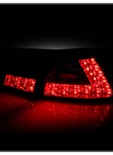 Spyder Auto LED Black Tail Lights for Mitsubishi Lancer Evo X 2008-2009                                     - ALT-YD-MITEVO1008-LED-BK - Image 9