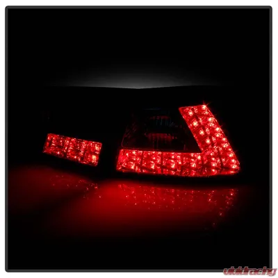 Spyder Auto LED Black Tail Lights for Mitsubishi Lancer Evo X 2008-2009 - ALT-YD-MITEVO1008-LED-BK