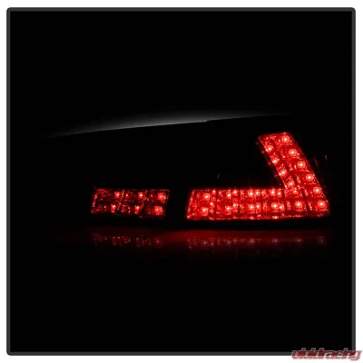 Spyder Auto Smoke LED Taillights for Mitsubishi EVO X 2008-2015, Non-SportBack - ALT-YD-MITEVO1008-LED-SM
