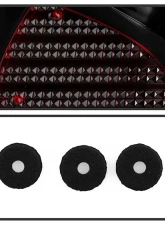 Spyder Auto LED Black Tail Lights for Nissan 240SX 1995-1998, Custom Fit, Durable Design                                     - ALT-YD-N240SX95-LED-BK - Image 5