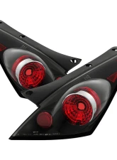 Spyder Auto Altezza Black Tail Lights Nissan 350Z 2002-2005                                     - ALT-YD-N350Z02-BK - Image 5