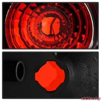 Spyder Auto Altezza Black Tail Lights Nissan 350Z 2002-2005 - ALT-YD-N350Z02-BK