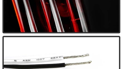 Spyder Auto LED Black Tail Lights for Nissan 350Z 2002-2005, ALT-YD-N350Z02-LED-BK                                     - ALT-YD-N350Z02-LED-BK - Image 4