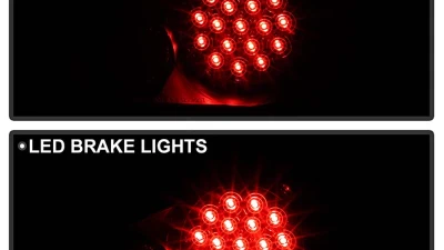 Spyder Auto LED Black Tail Lights for Nissan 350Z 2002-2005, ALT-YD-N350Z02-LED-BK                                     - ALT-YD-N350Z02-LED-BK - Image 8