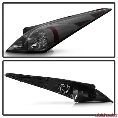 Spyder Auto Smoke LED Taillights for Nissan 350Z 2003-2005, ALT-YD-N350Z02-LED-SM - ALT-YD-N350Z02-LED-SM
