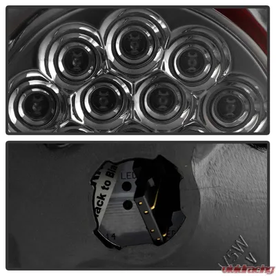 Spyder Auto Smoke LED Taillights for Nissan 350Z 2003-2005, ALT-YD-N350Z02-LED-SM - ALT-YD-N350Z02-LED-SM