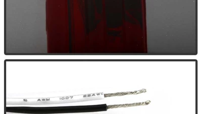 Spyder Auto Smoke LED Taillights for Nissan 350Z 2003-2005, ALT-YD-N350Z02-LED-SM                                     - ALT-YD-N350Z02-LED-SM - Image 4