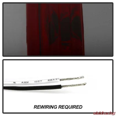 Spyder Auto Smoke LED Taillights for Nissan 350Z 2003-2005, ALT-YD-N350Z02-LED-SM - ALT-YD-N350Z02-LED-SM