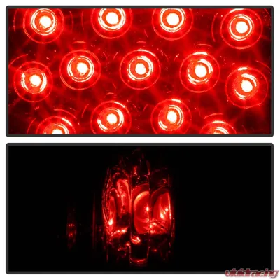 Spyder Auto Smoke LED Taillights for Nissan 350Z 2003-2005, ALT-YD-N350Z02-LED-SM - ALT-YD-N350Z02-LED-SM