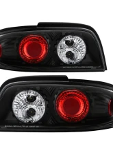 Spyder Auto Altezza Black Tail Lights for Nissan Altima 1993-1997, Custom Fit, Durable Design                                     - ALT-YD-NA93-BK - Image 6