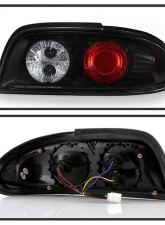 Spyder Auto Altezza Black Tail Lights for Nissan Altima 1993-1997, Custom Fit, Durable Design                                     - ALT-YD-NA93-BK - Image 2