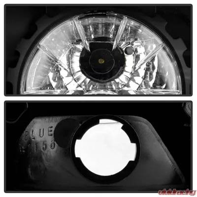 Spyder Auto Altezza Black Tail Lights for Nissan Altima 1993-1997, Custom Fit, Durable Design - ALT-YD-NA93-BK