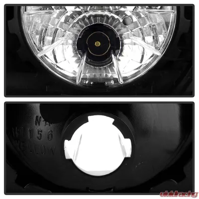Spyder Auto Altezza Black Tail Lights for Nissan Altima 1993-1997, Custom Fit, Durable Design - ALT-YD-NA93-BK