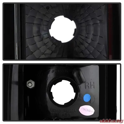 Spyder Auto Altezza Black Tail Lights for Nissan Frontier 1998-2000, OEM Fitment - ALT-YD-NF98-BK