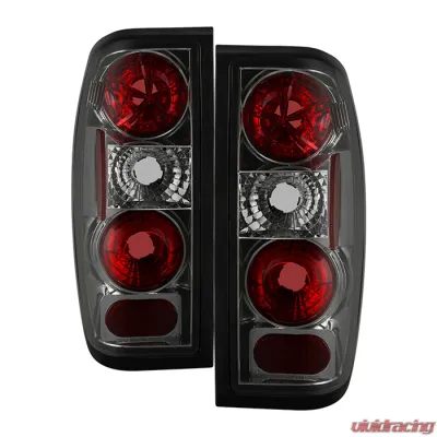 Spyder Auto Smoke Euro Style Taillights for Nissan Frontier 1998-2000, ALT-YD-NF98-SM - ALT-YD-NF98-SM