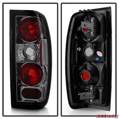 Spyder Auto Smoke Euro Style Taillights for Nissan Frontier 1998-2000, ALT-YD-NF98-SM - ALT-YD-NF98-SM