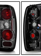 Spyder Auto Smoke Euro Style Taillights for Nissan Frontier 1998-2000, ALT-YD-NF98-SM                                     - ALT-YD-NF98-SM - Image 2