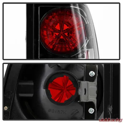 Spyder Auto Smoke Euro Style Taillights for Nissan Frontier 1998-2000, ALT-YD-NF98-SM - ALT-YD-NF98-SM