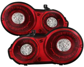 Spyder Auto LED Tail Lights Red Clear for Nissan GTR 2009-2015, ALT-YD-NGTR09-RC
