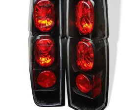 Spyder Auto Black Euro Style Taillights for Nissan Hardbody 1986-1997 ALT-YD-NH86-BK