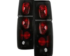Spyder Auto Black Smoke Euro Style Taillights for Nissan Hardbody 1986-1997