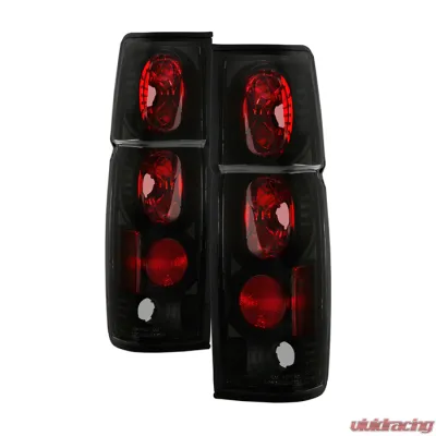 Spyder Auto Black Smoke Euro Style Taillights for Nissan Hardbody 1986-1997 - ALT-YD-NH86-BSM