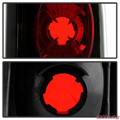 Spyder Auto Black Smoke Euro Style Taillights for Nissan Hardbody 1986-1997 - ALT-YD-NH86-BSM