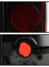 Spyder Auto Black Smoke Euro Style Taillights for Nissan Hardbody 1986-1997                                     - ALT-YD-NH86-BSM - Image 5