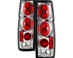 Spyder Auto Chrome Euro Style Taillights for Nissan Hardbody 1986-1997 ALT-YD-NH86-C