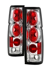 Spyder Auto Chrome Euro Style Taillights for Nissan Hardbody 1986-1997 ALT-YD-NH86-C                                     - ALT-YD-NH86-C - Image 7