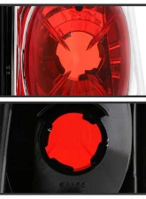 Spyder Auto Chrome Euro Style Taillights for Nissan Hardbody 1986-1997 ALT-YD-NH86-C                                     - ALT-YD-NH86-C - Image 3