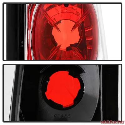 Spyder Auto Chrome Euro Style Taillights for Nissan Hardbody 1986-1997 ALT-YD-NH86-C - ALT-YD-NH86-C