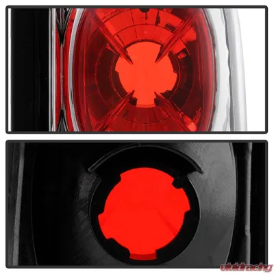 Spyder Auto Chrome Euro Style Taillights for Nissan Hardbody 1986-1997 ALT-YD-NH86-C - ALT-YD-NH86-C