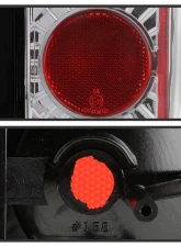 Spyder Auto Chrome Euro Style Taillights for Nissan Hardbody 1986-1997 ALT-YD-NH86-C                                     - ALT-YD-NH86-C - Image 5